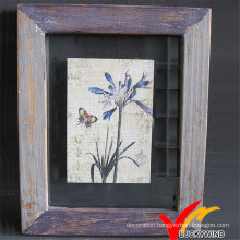Luckywind Shabby and Vintage Wooden Picture Frame
